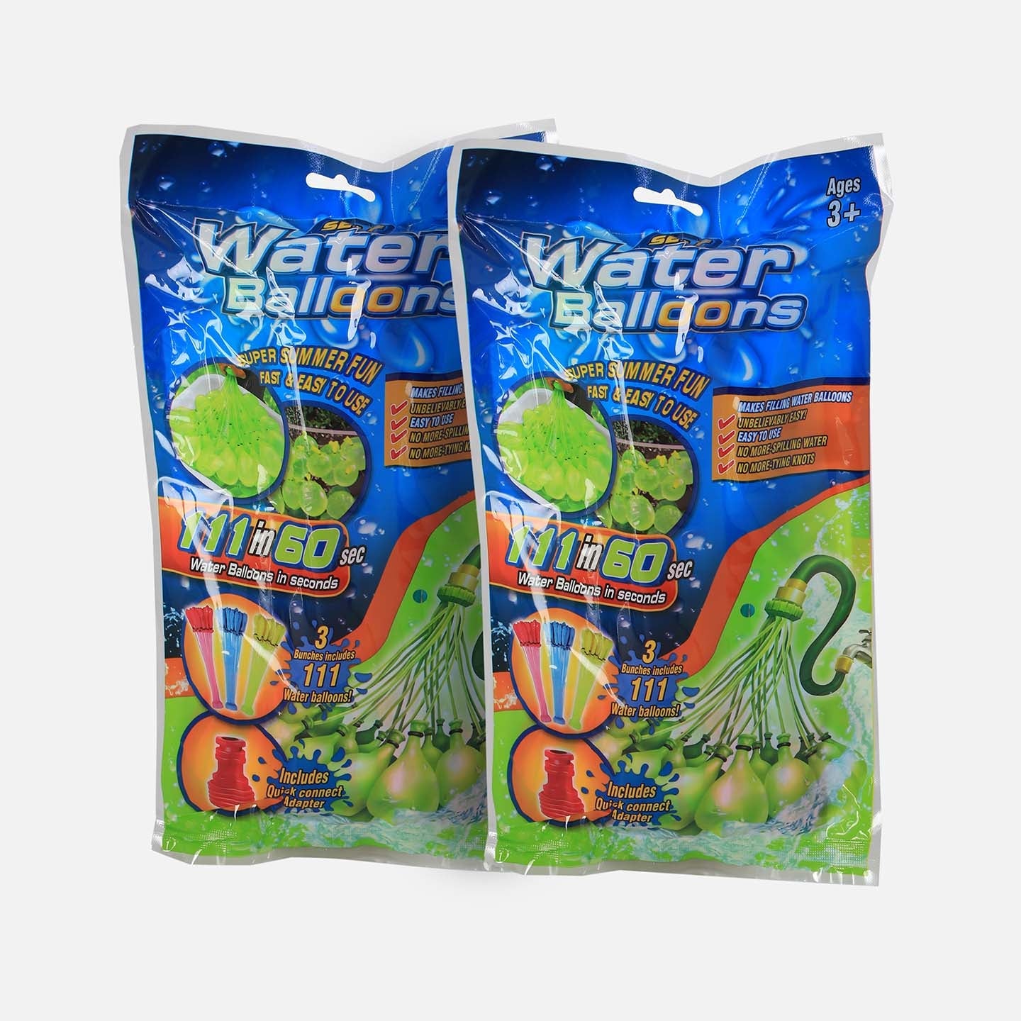 بالون ماء  (111 قطعة × 2 كيس)