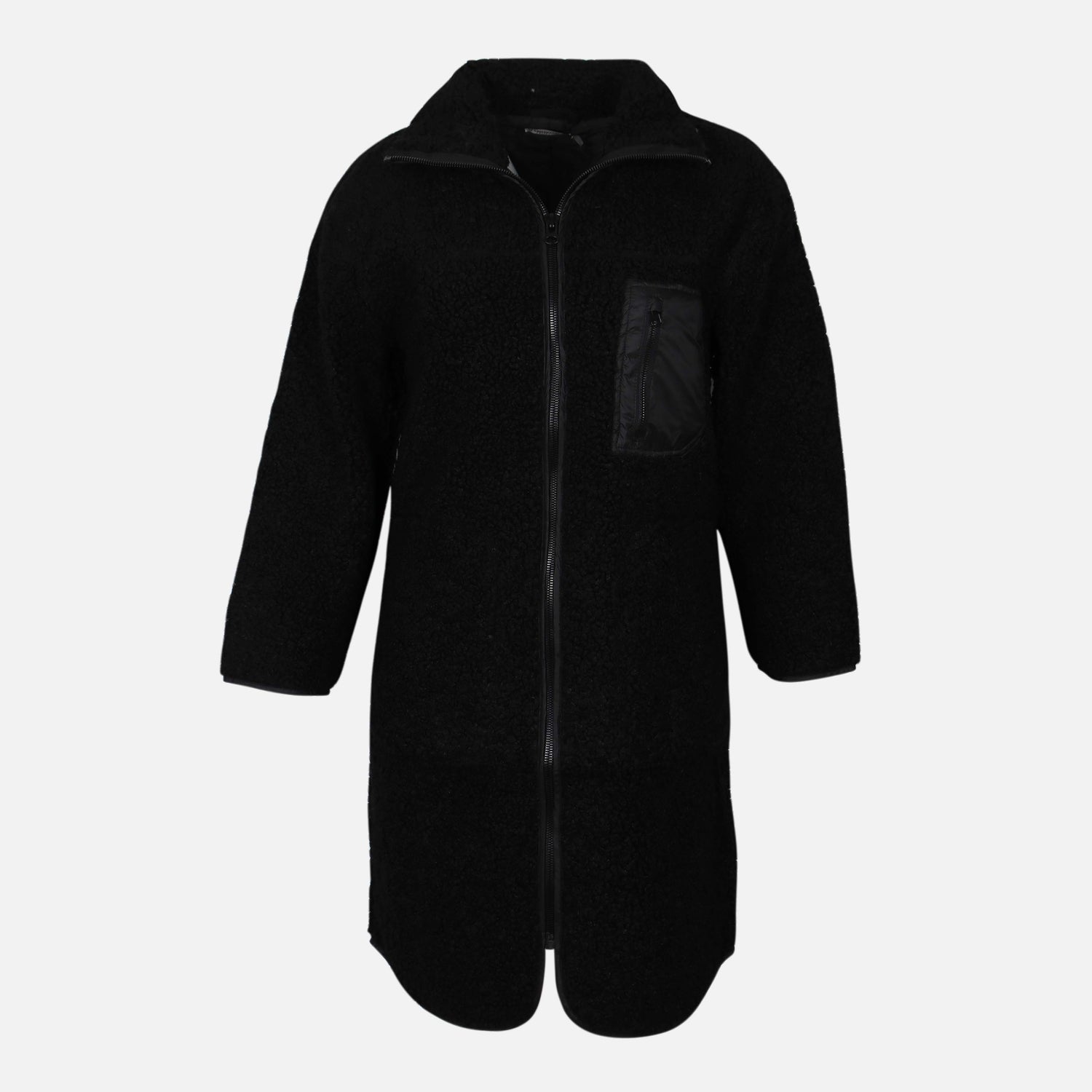 معطف نسائي بقماش شيربا