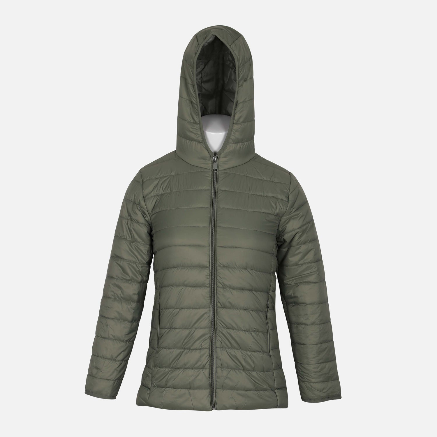 جاكيت نسائي بغطاء للرأس