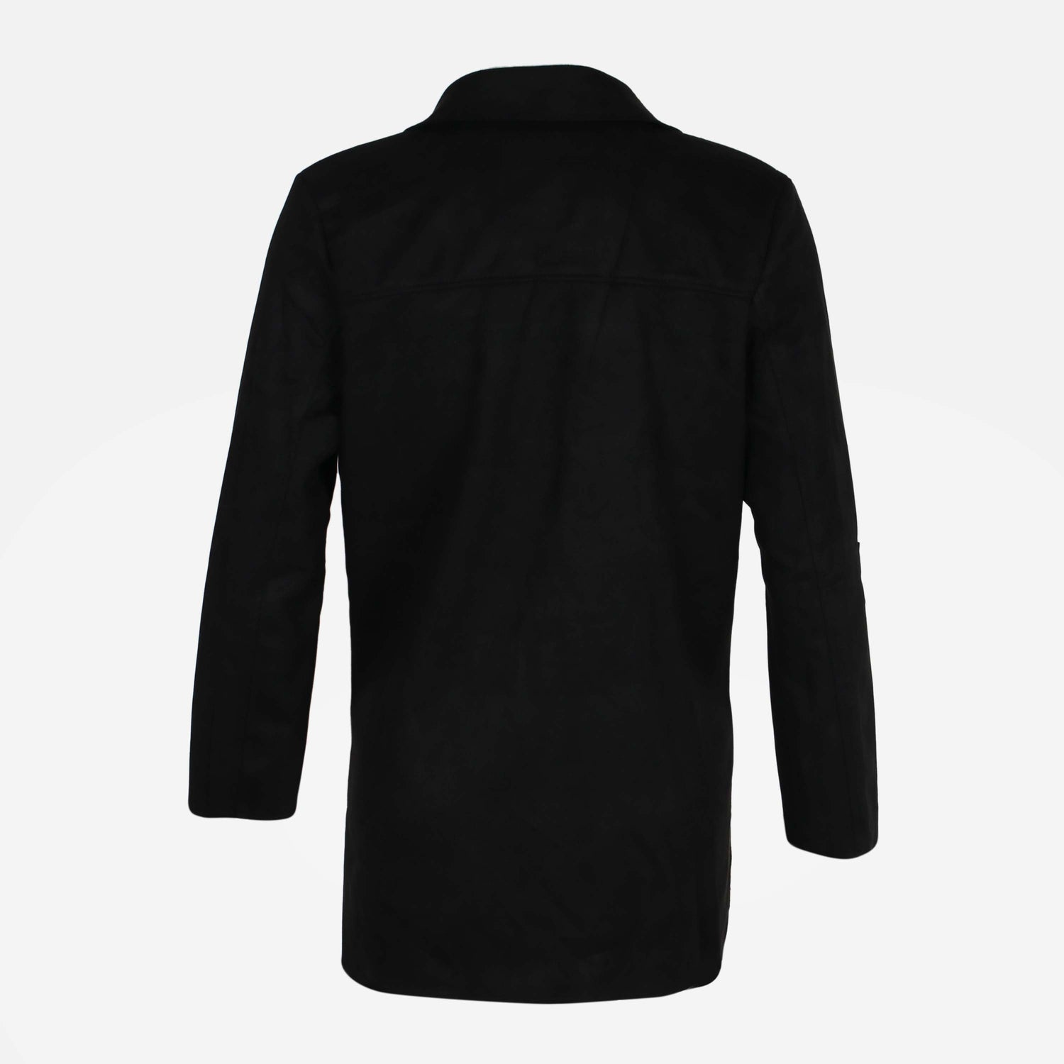 جاكيت نسائي بأكمام طويلة من الجلد الصناعي