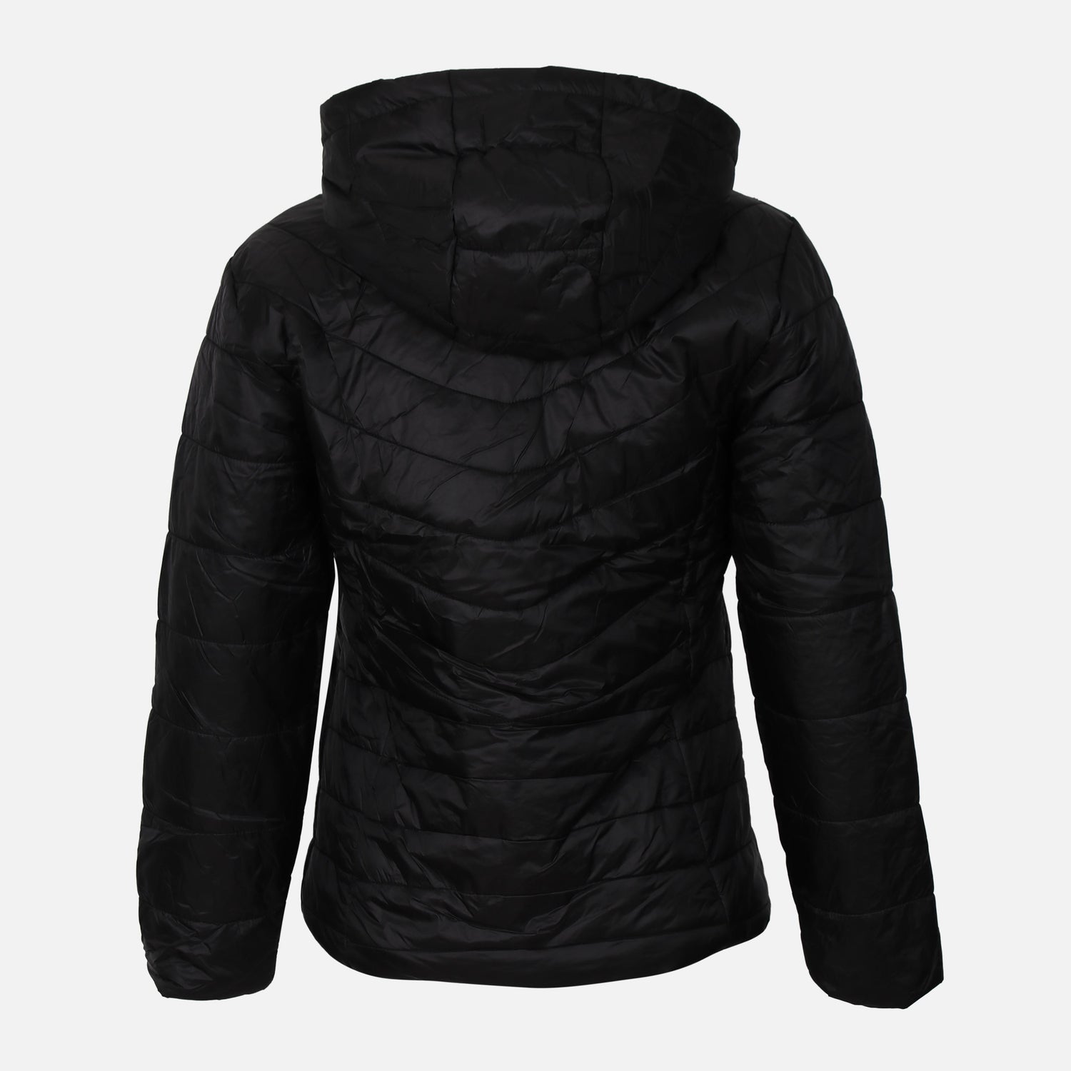 LADIES PUFFER JACKET WITH HOOD