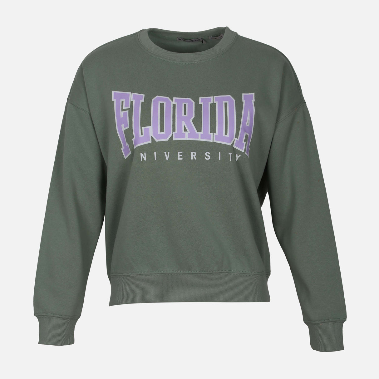 سويتشيرت نسائي واسع من الصوف