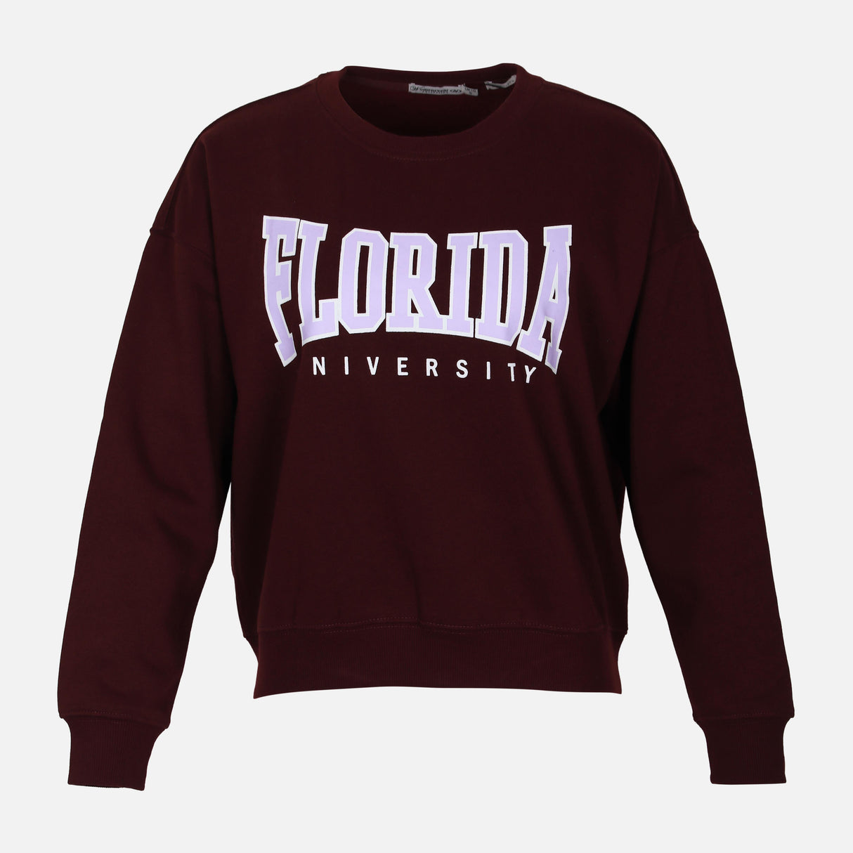 سويتشيرت نسائي واسع من الصوف