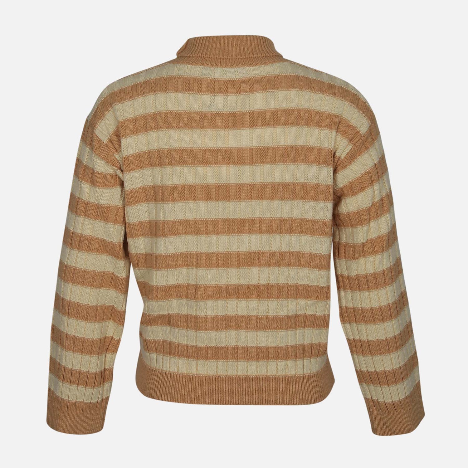 سويتر نسائي بياقة عالية