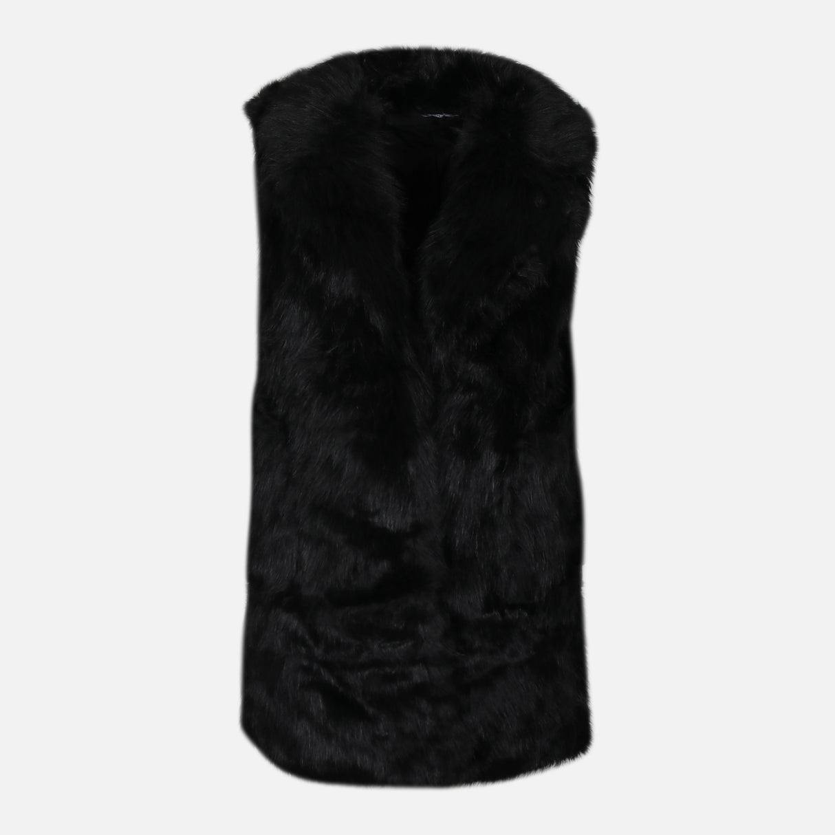 معطف نسائي بفرو صناعي