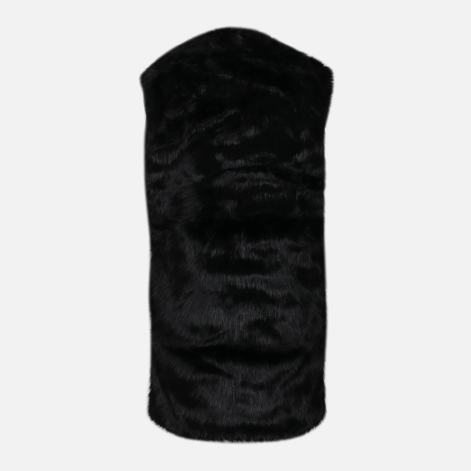 معطف نسائي بفرو صناعي