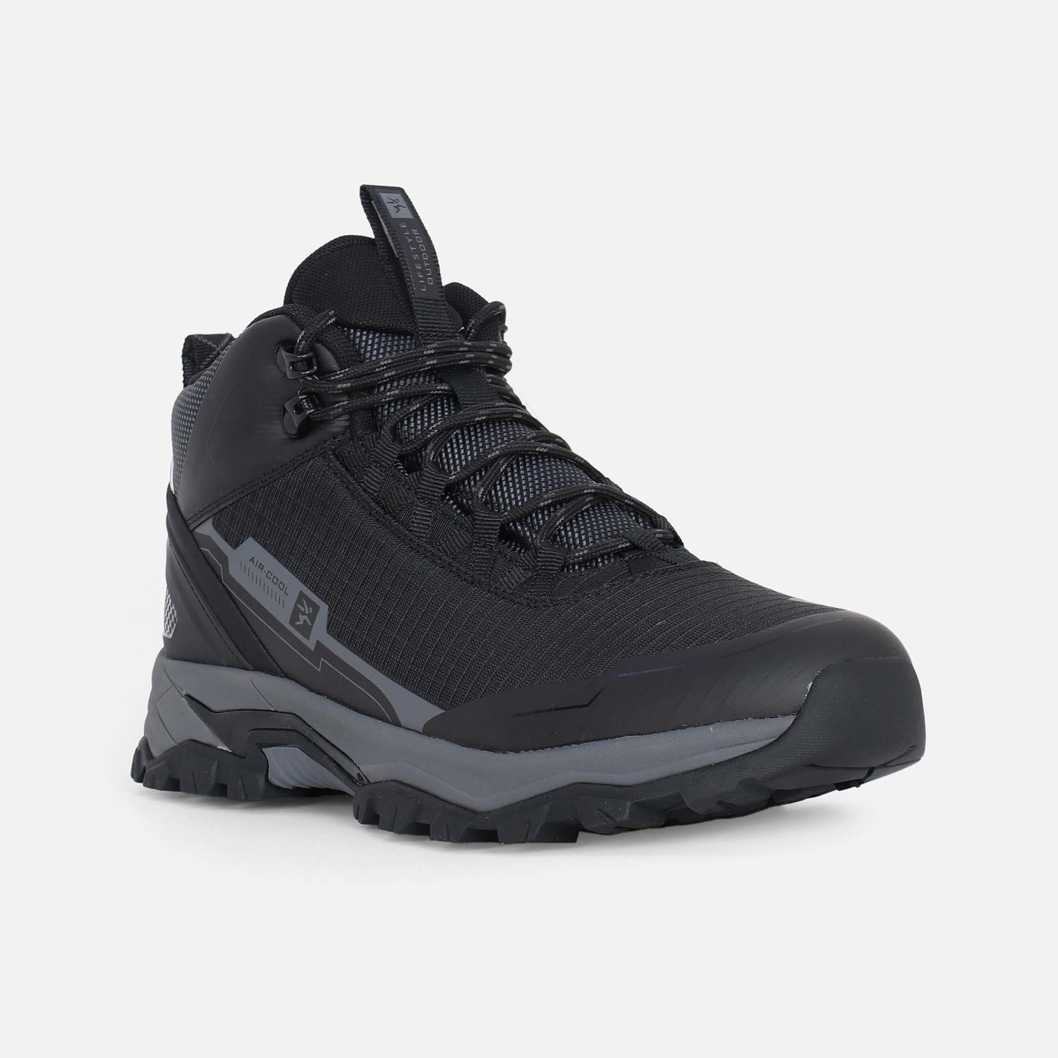 MEN CASUAL LACE-UP BOOTS