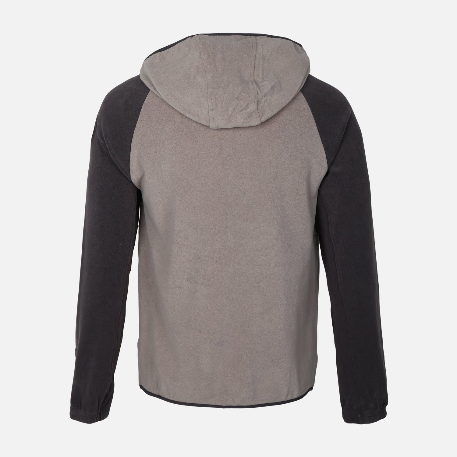 MEN FLEECE HOODED CARDIGAN