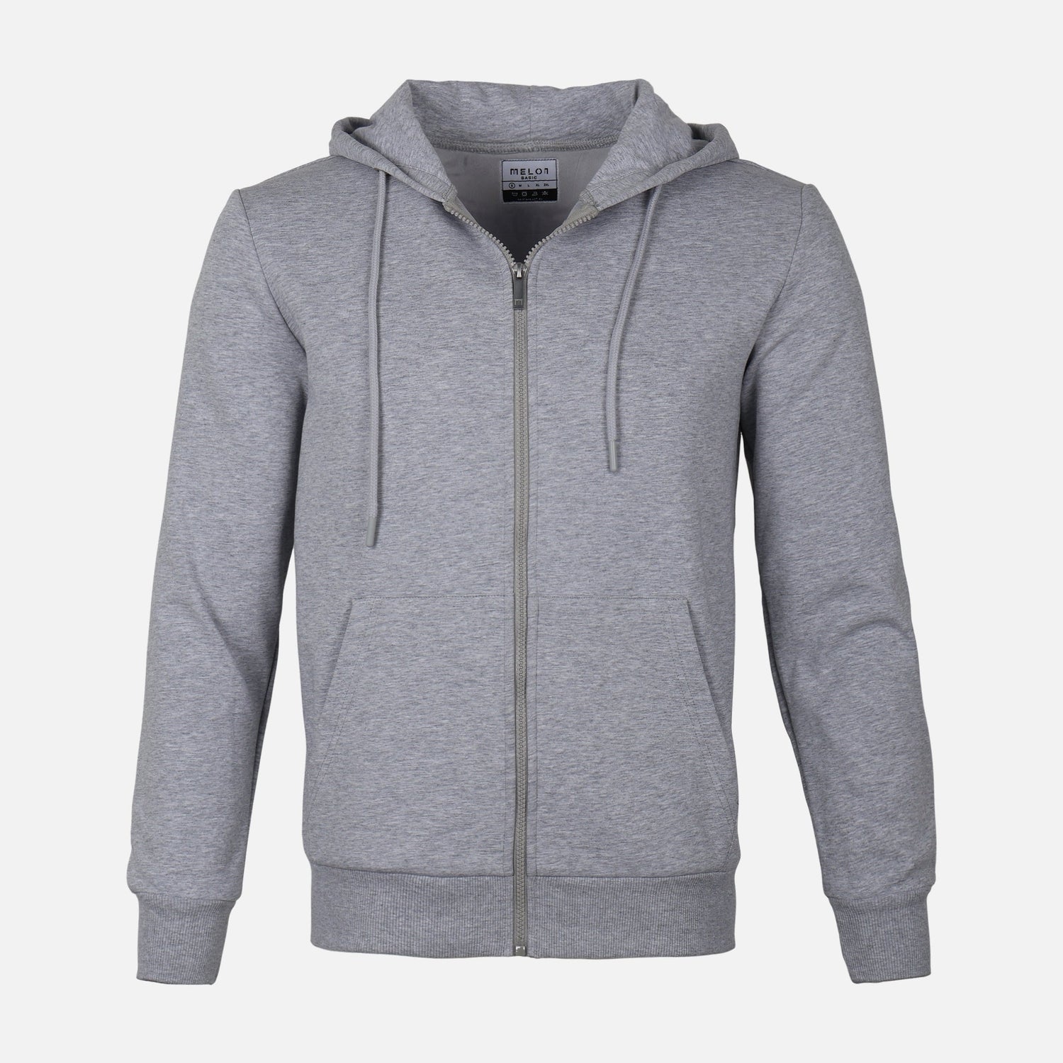 MEN BASIC HOODED CARDIGAN