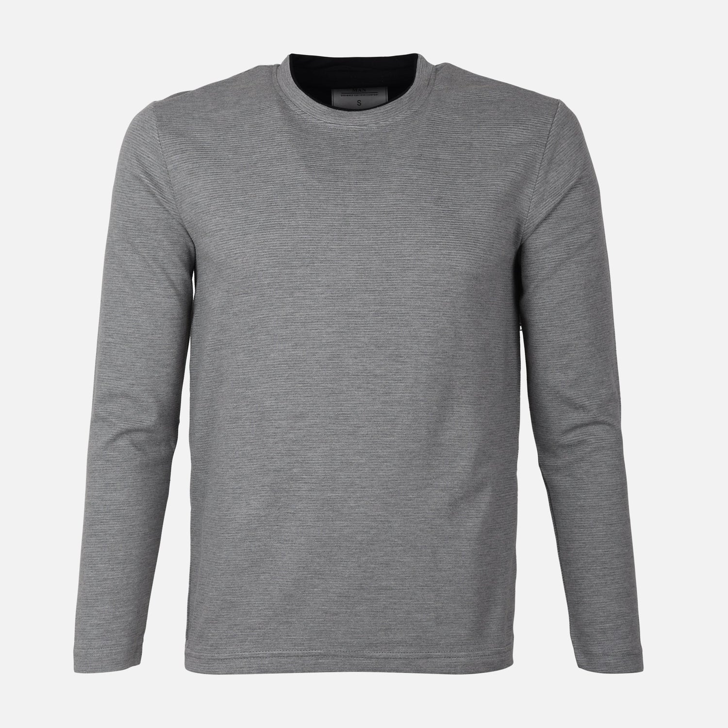 MEN LONG SLEEVE T-SHIRT ROUND NECK