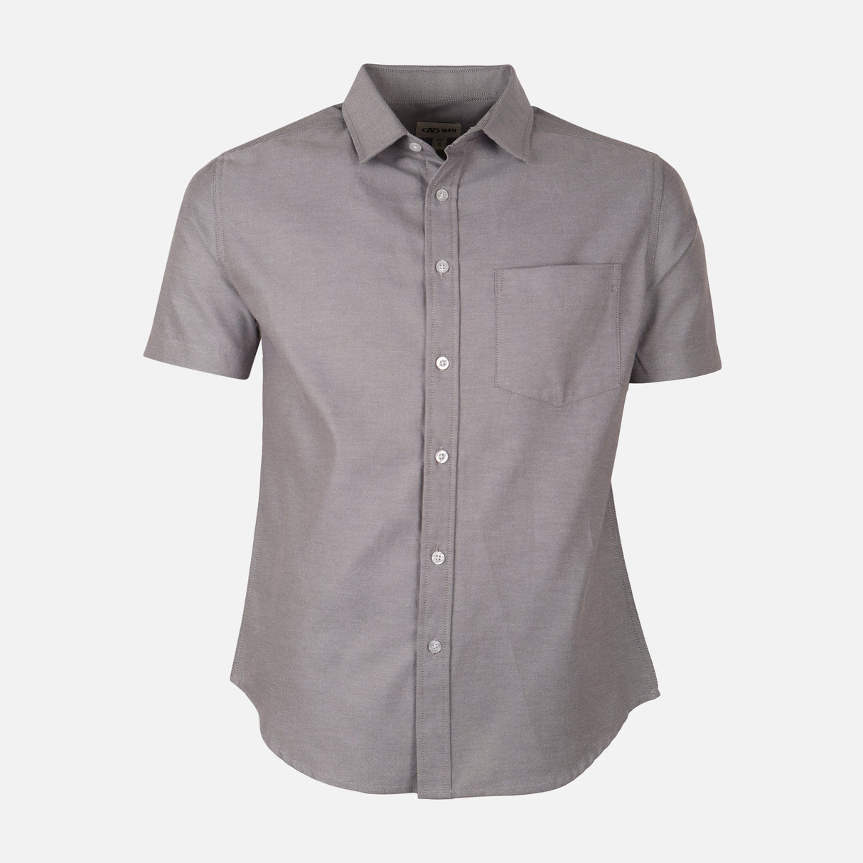 Men Basic Oxford Short Sleeve Shirt