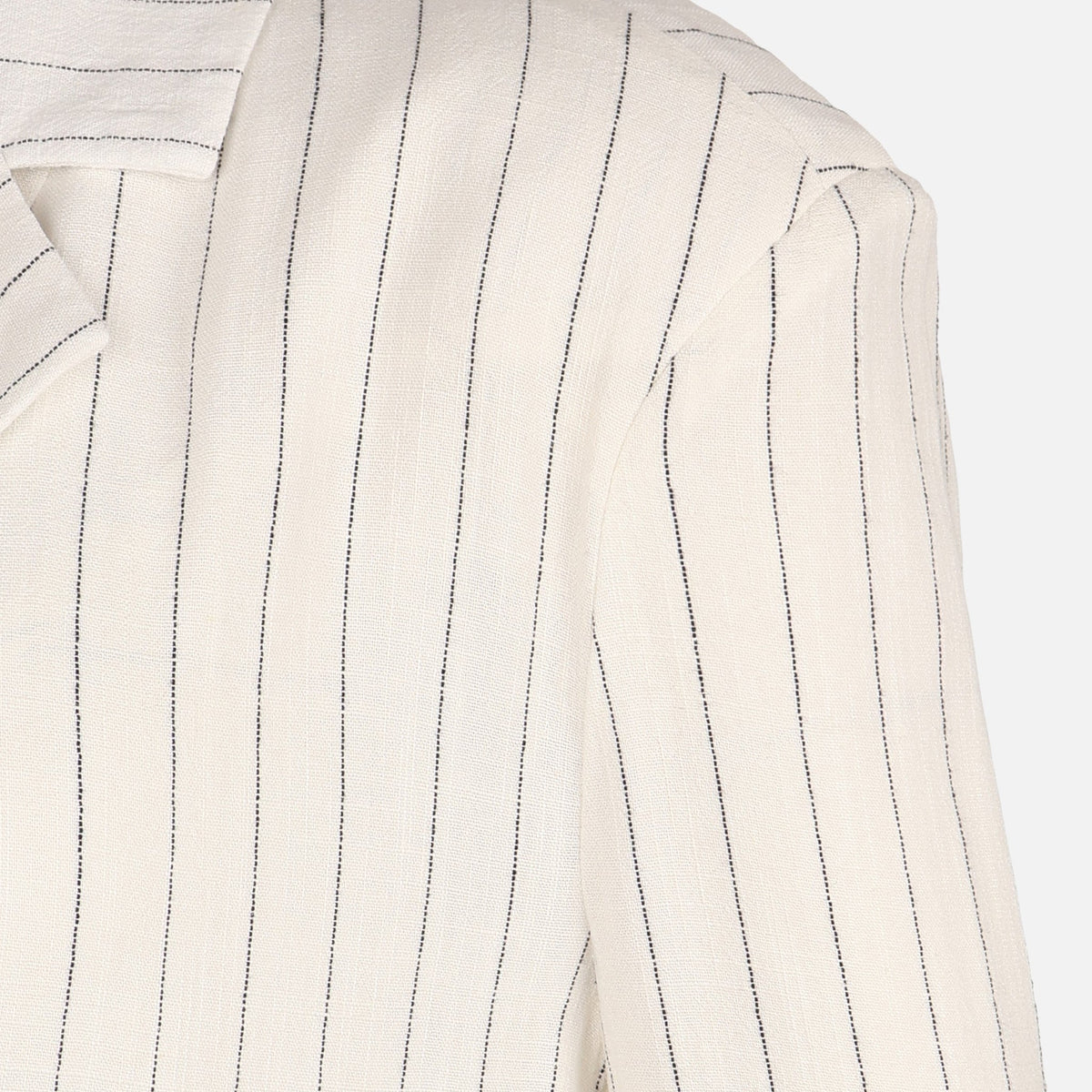 Women Striped Long Blazer