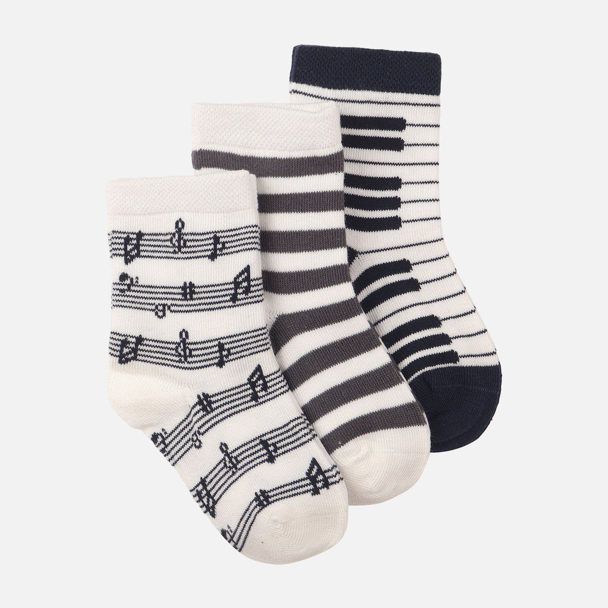 Boys Quarter Socks 3 Pairs