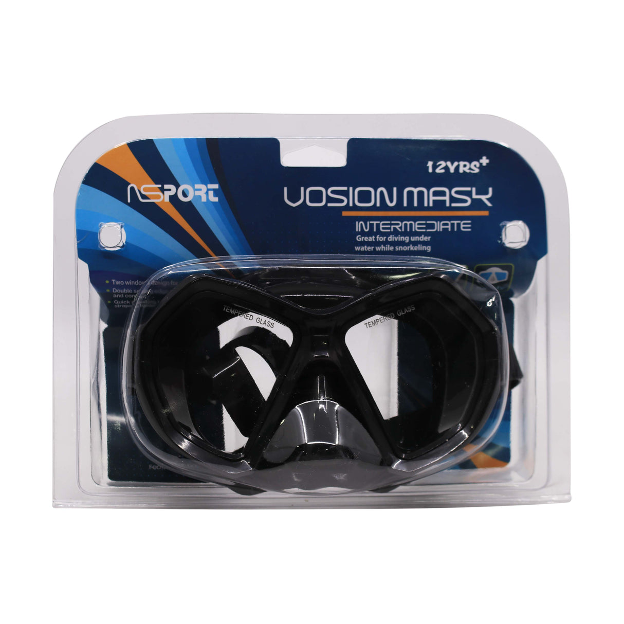 ماسك للسباحة ( مقاس +12 سنة )