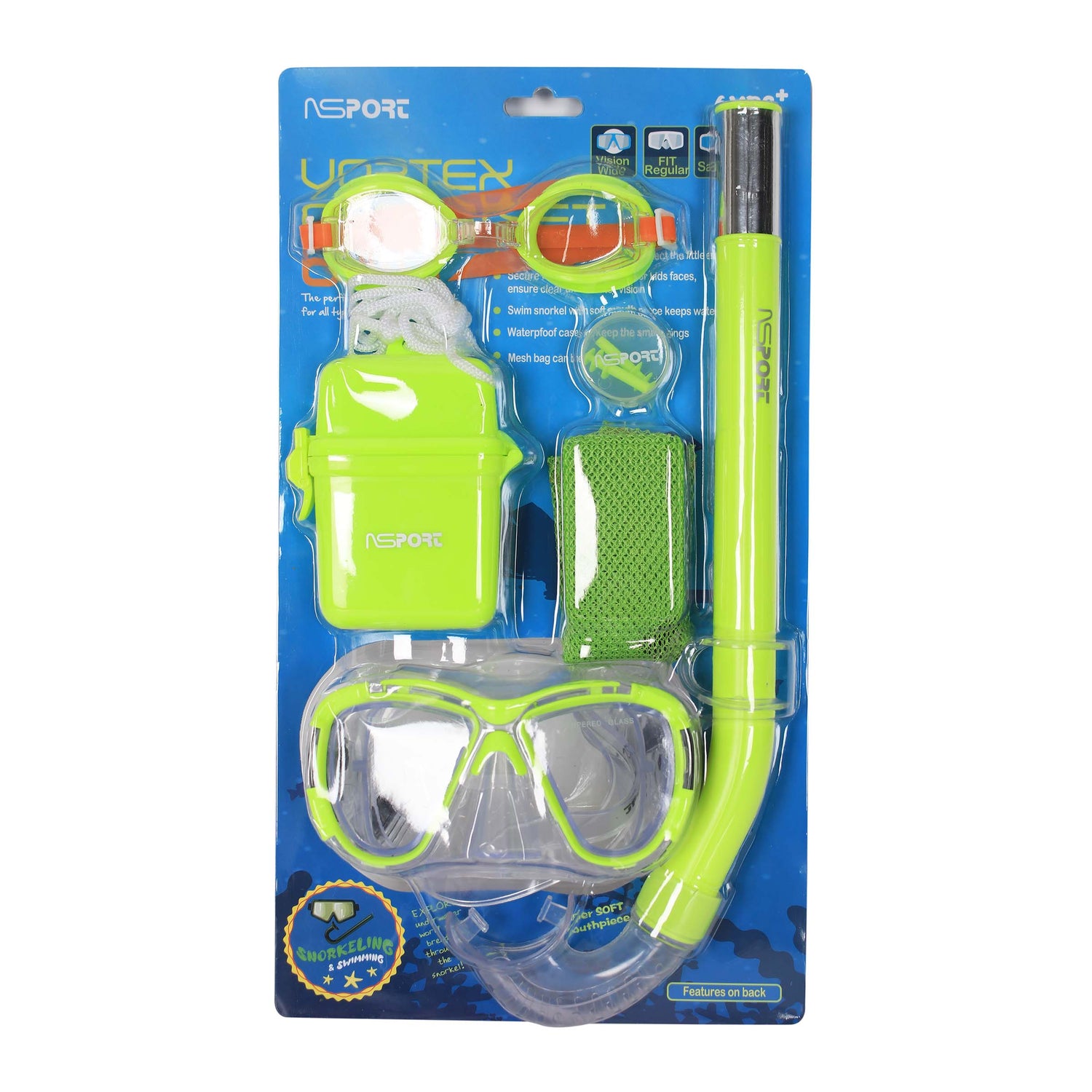 طقم سباحة كومبو (مقاس +6 سنوات)