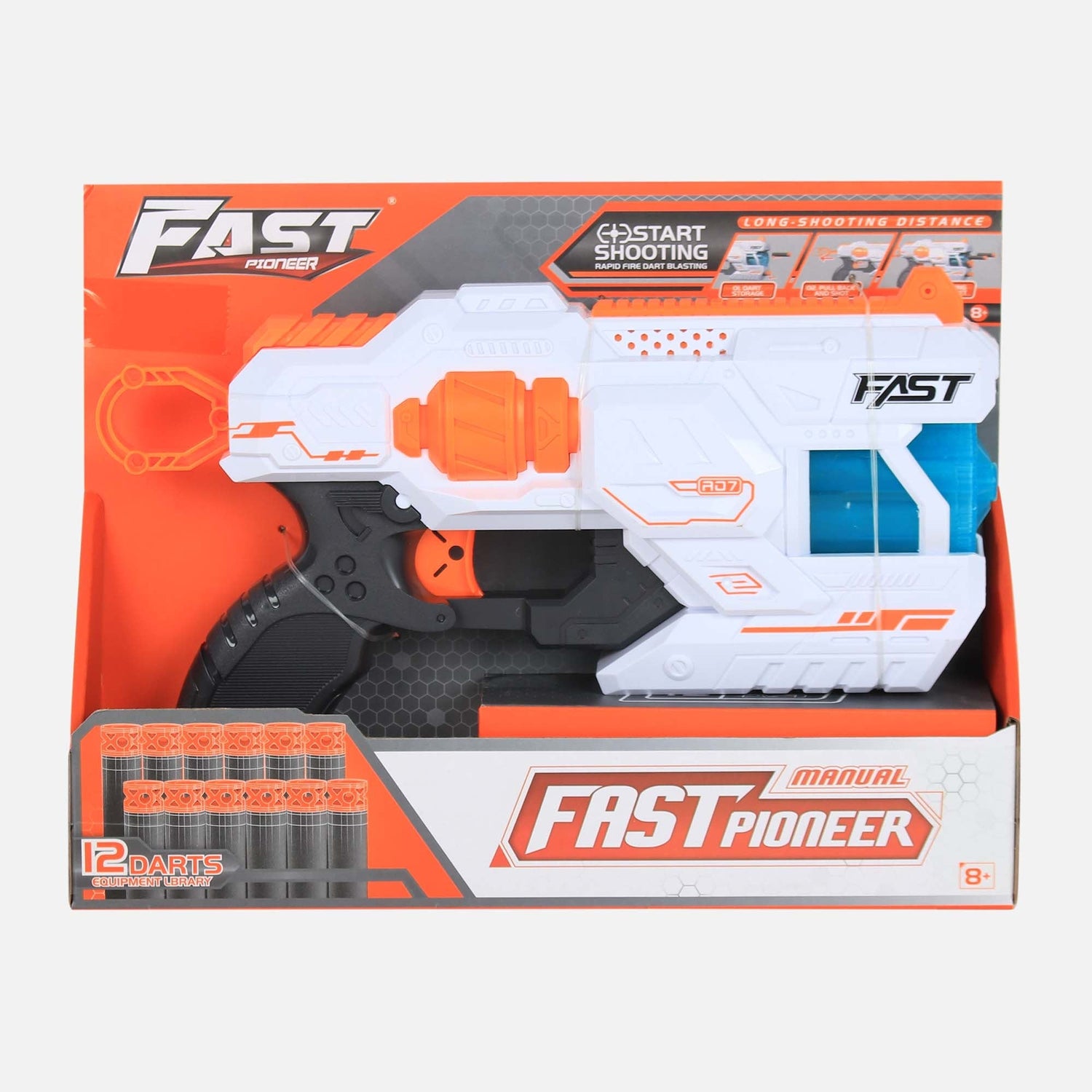 MANUAL-SOFT BULLET GUN TOY