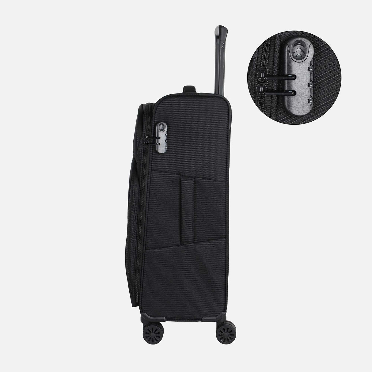 TROLLEY SOFT CASE 3PIECES  SET (SIZE: 19"24"28")