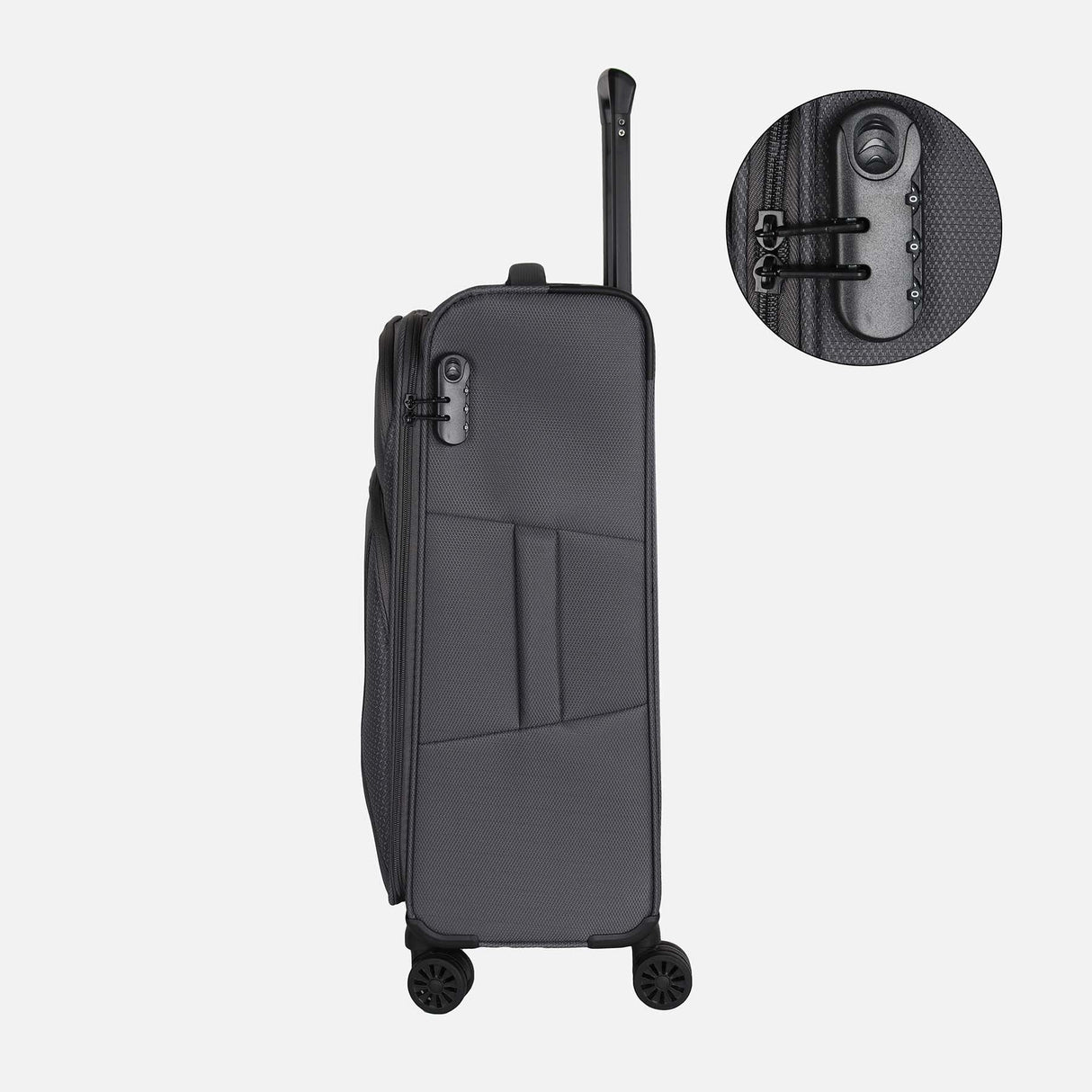 TROLLEY SOFT CASE 3PIECES  SET (SIZE: 19"24"28")