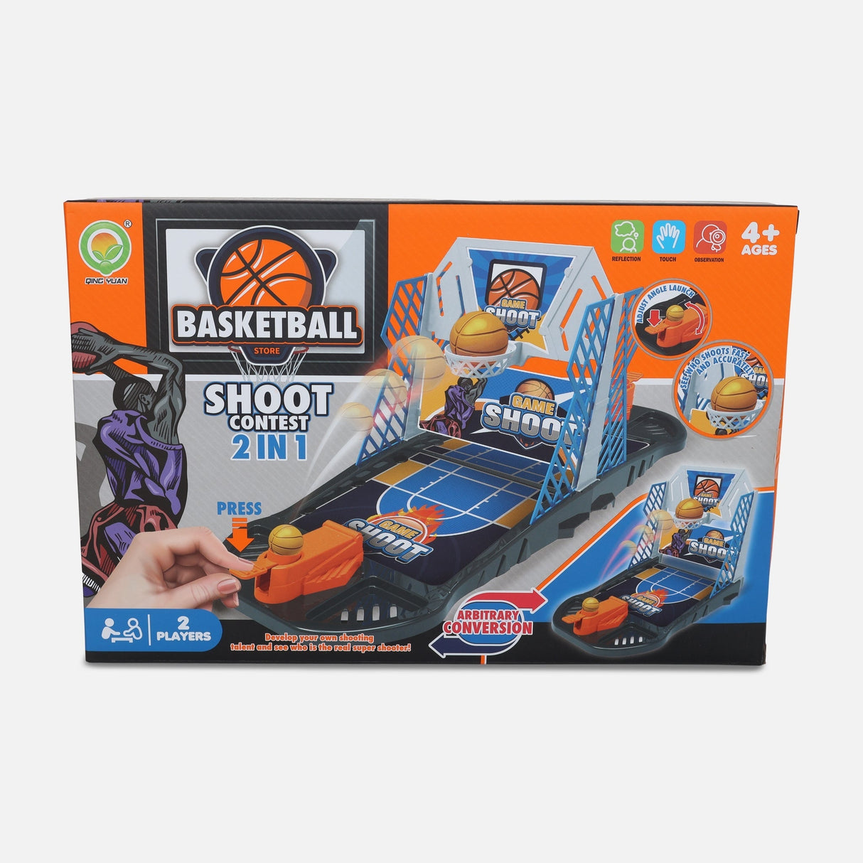 BASKETBALL SHOOTING 2 IN 1