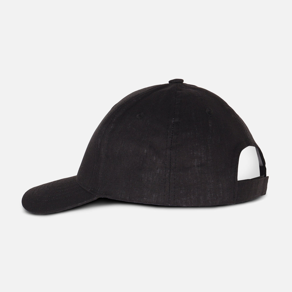 Mens Linen Basic Cap