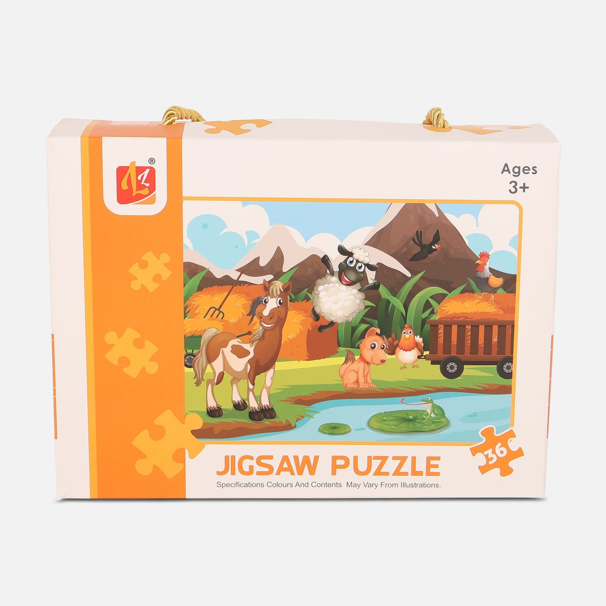 Puzzle Toy Farm Animals 36Pcs