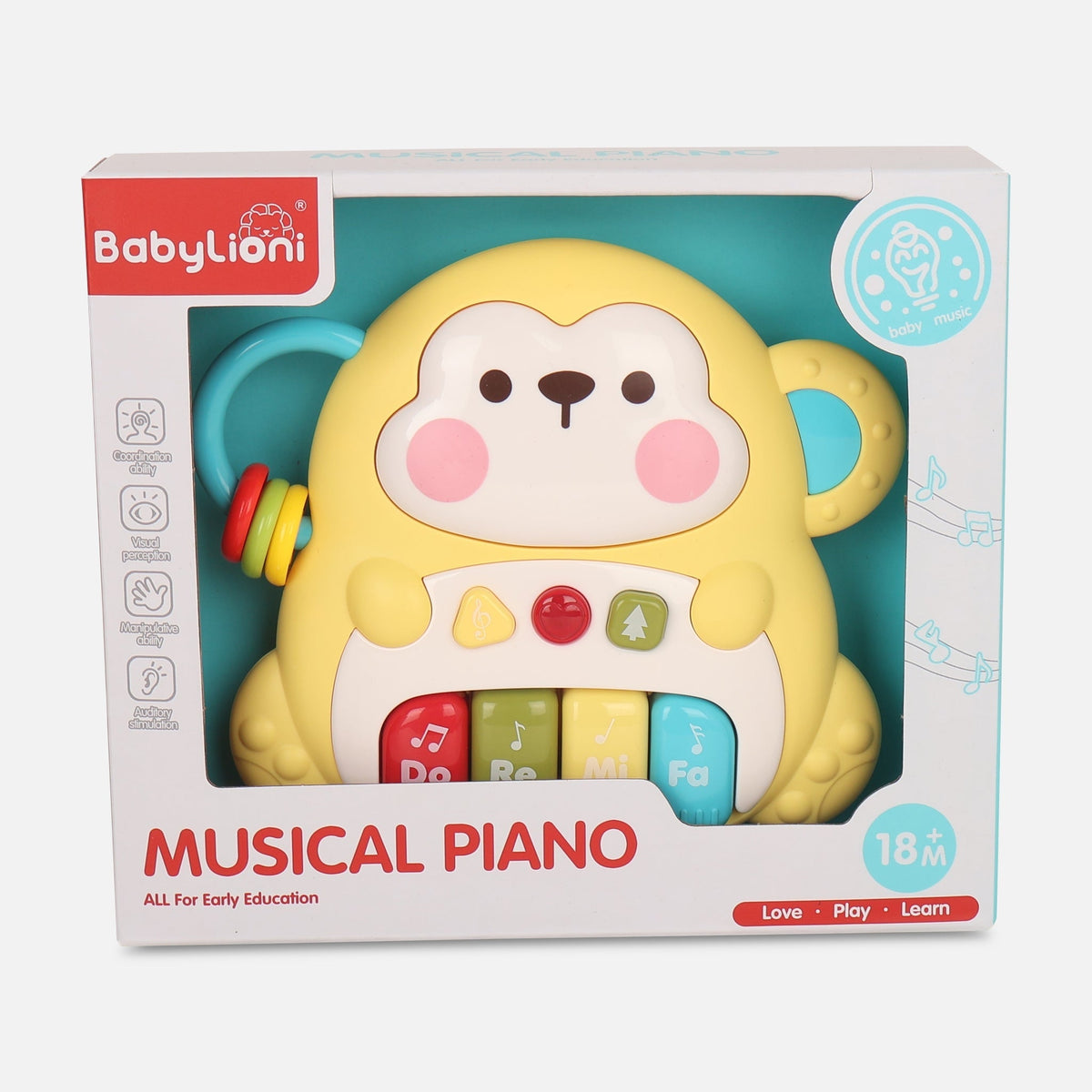 Monkey Electronic Organ Toy