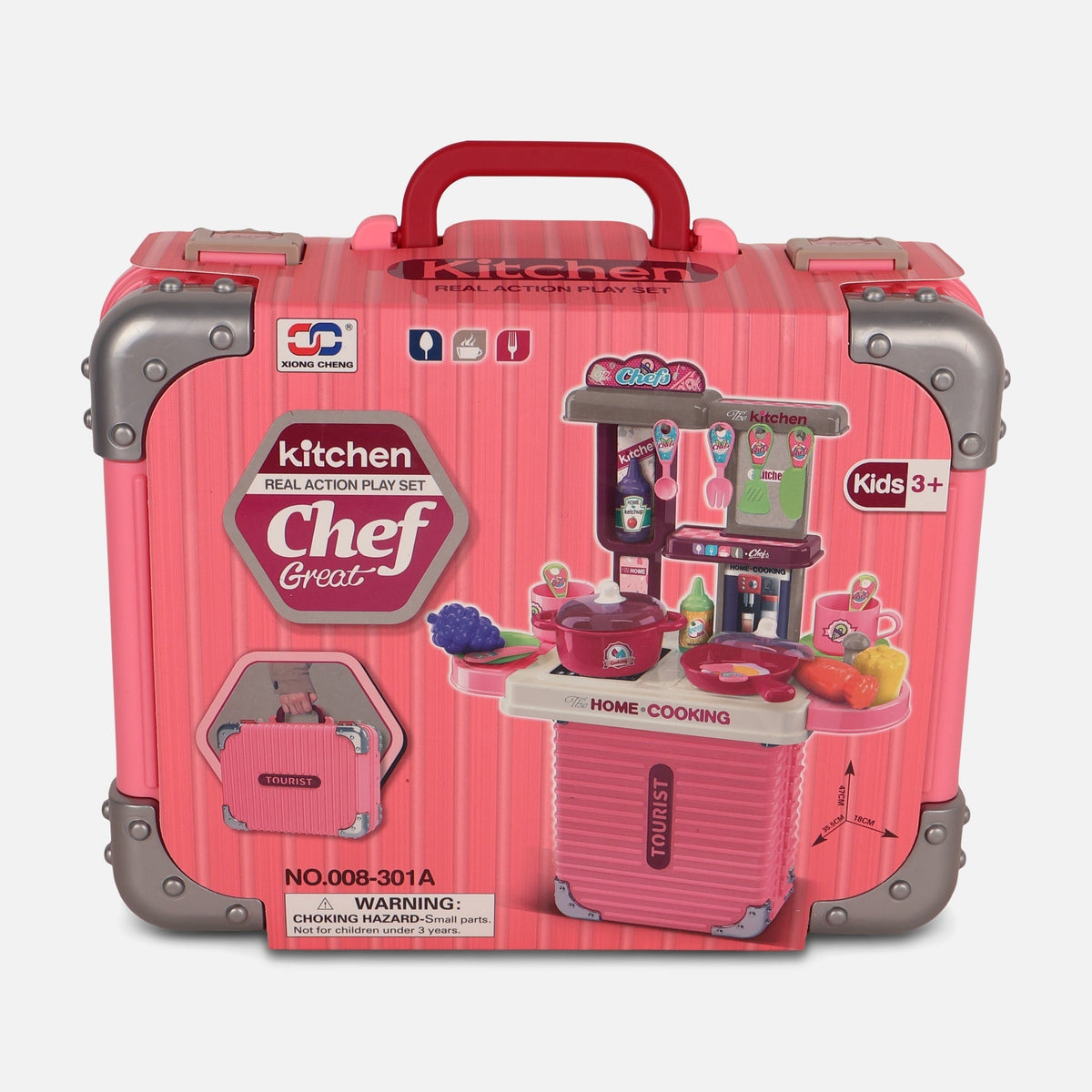 Kitchen Suitcase Toy Set For Kids