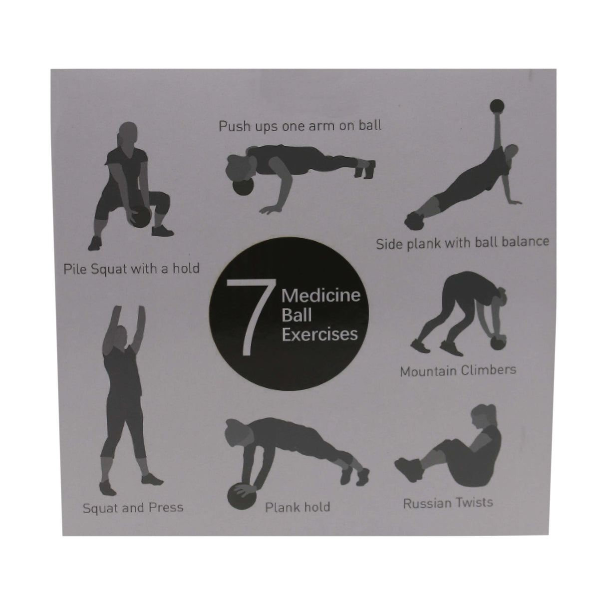 كرة طبية للعلاج الطبيعي والتمارين الرياضية (3كجم) برتقالي