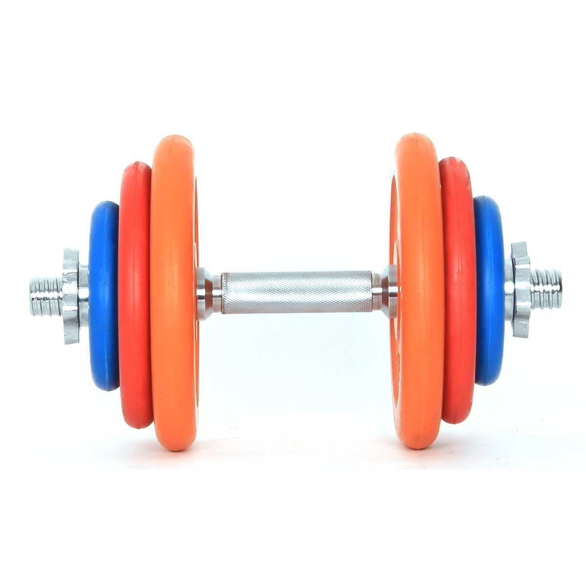COLORED RUBBER DUMBBELL 1 PIECE( 20KG)