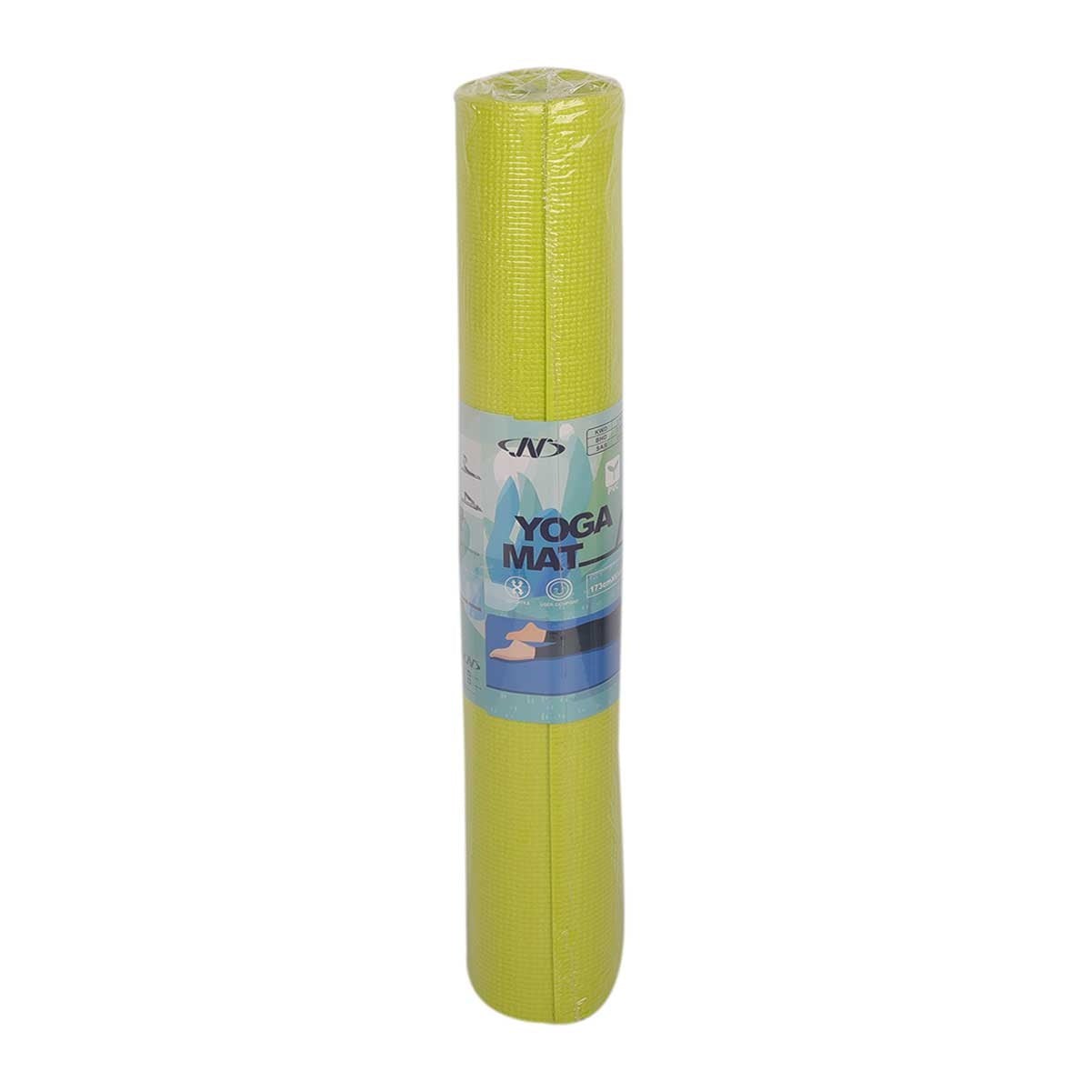PVC YOGA MAT JY-YM402 (LEMON - 173*61*0.4 CM)