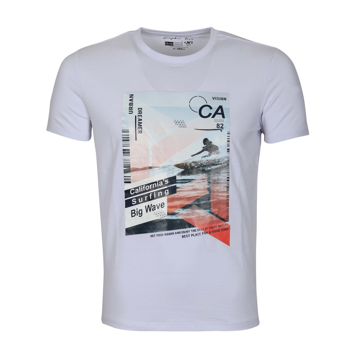 تيشيرت رجالي برقبة دائرية