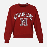 LADIES FLEECE OVERSIZED SWEATERSHIRT