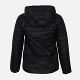 LADIES BASIC PUFFER JACKET WITH HOOD