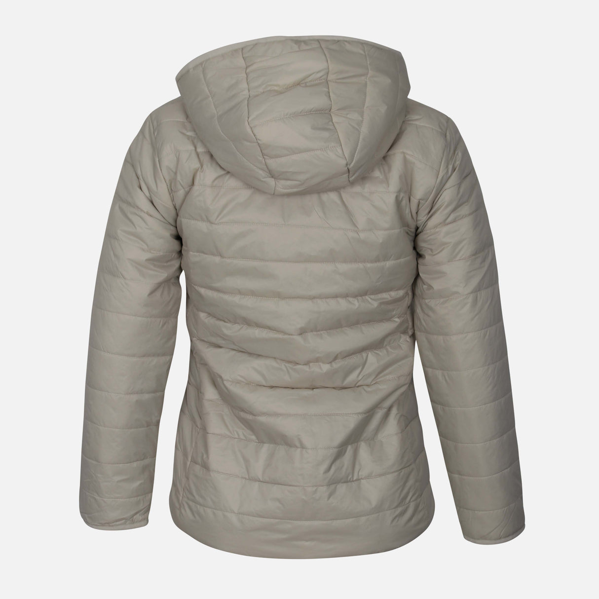 LADIES BASIC PUFFER JACKET WITH HOOD