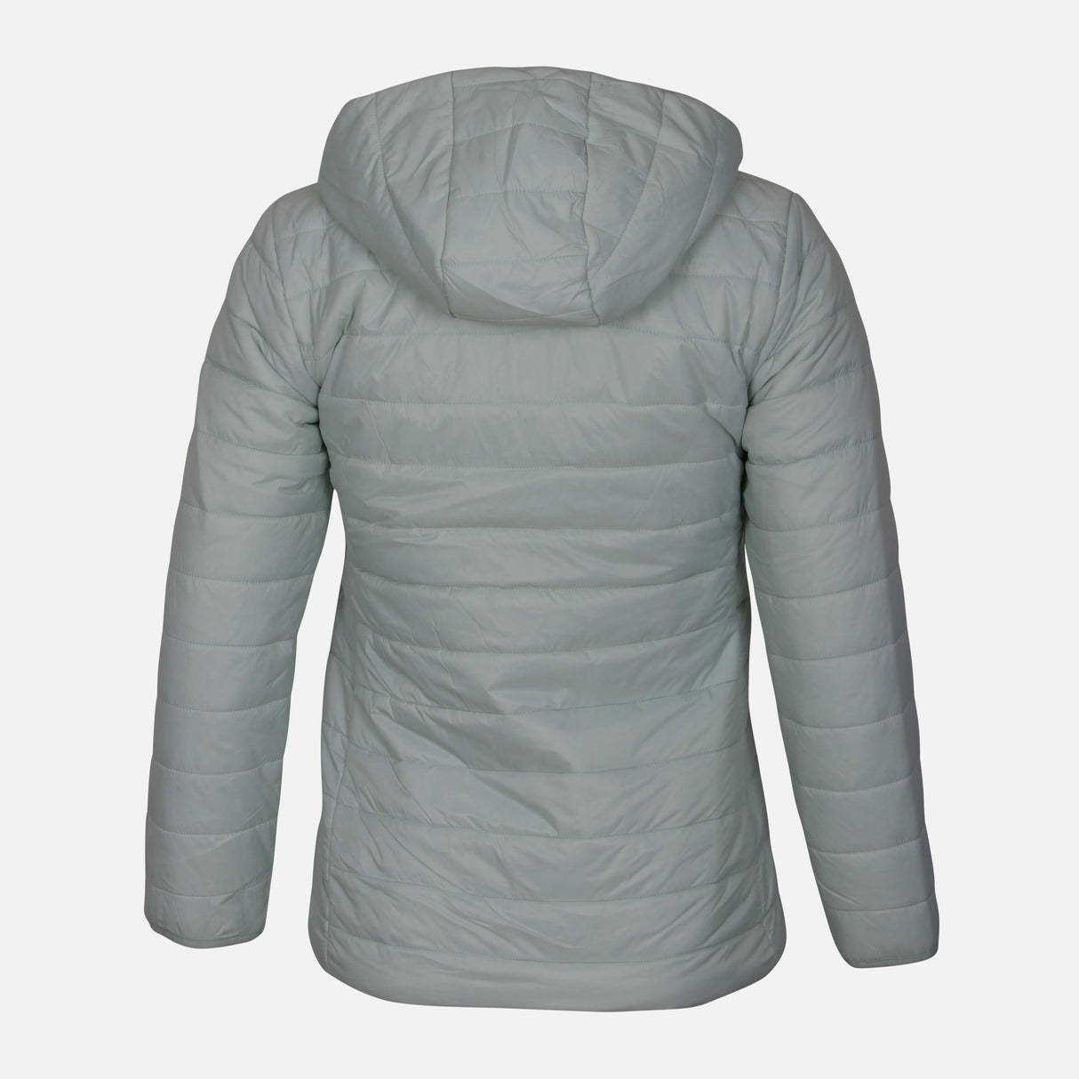 LADIES BASIC PUFFER JACKET WITH HOOD