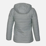 LADIES BASIC PUFFER JACKET WITH HOOD