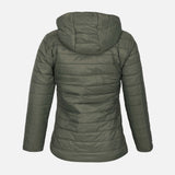 LADIES BASIC PUFFER JACKET WITH HOOD