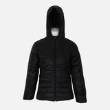 LADIES PUFFER JACKET WITH HOOD