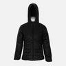 LADIES PUFFER JACKET WITH HOOD