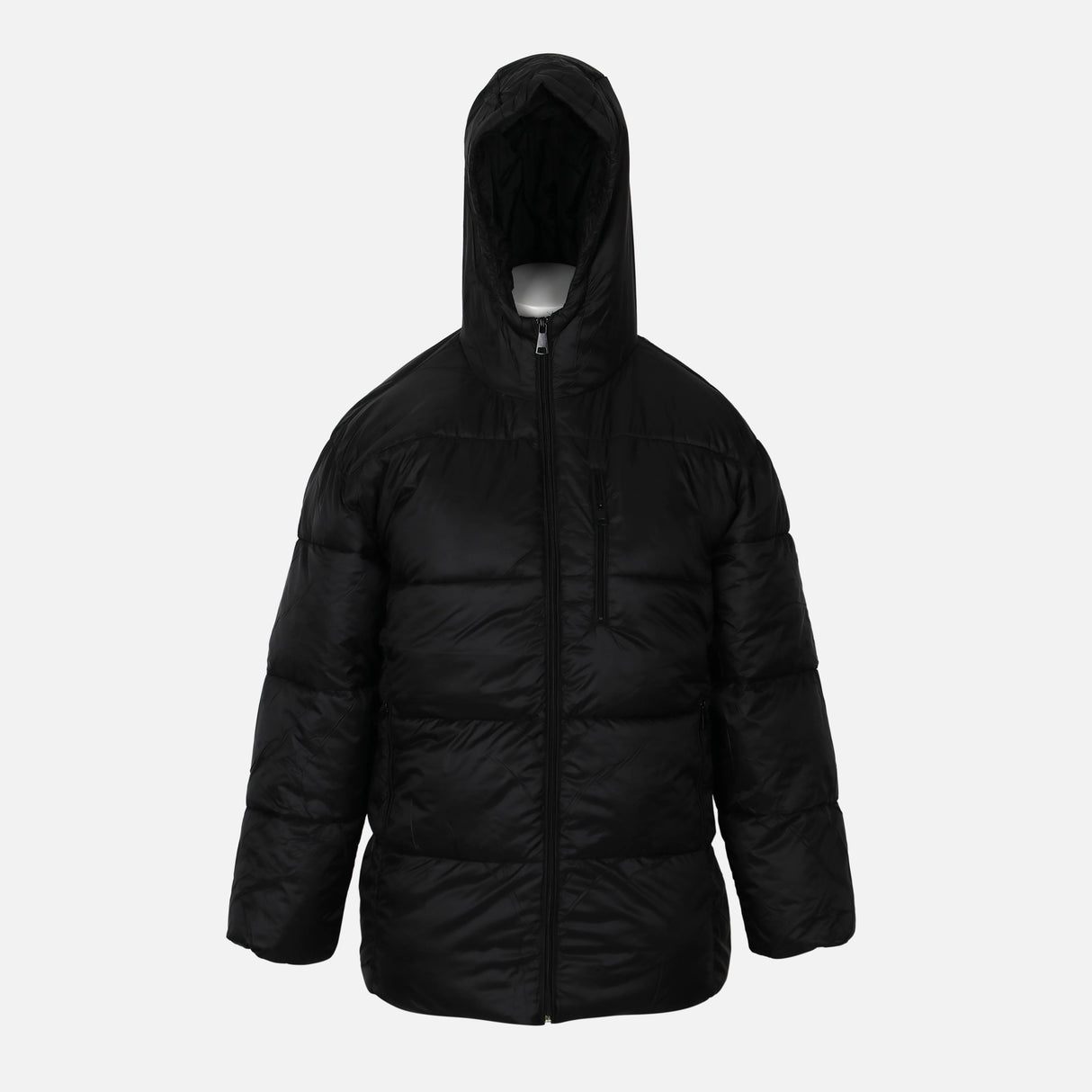 LADIES PUFFER JACKET WITH HOOD