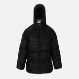 LADIES PUFFER JACKET WITH HOOD