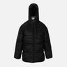 LADIES PUFFER JACKET WITH HOOD