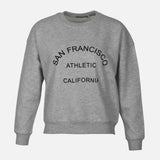 LADIES FLEECE OVERSIZED SWEATERSHIRT