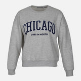 LADIES FLEECE OVERSIZED SWEATERSHIRT