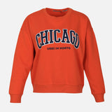 LADIES FLEECE OVERSIZED SWEATERSHIRT