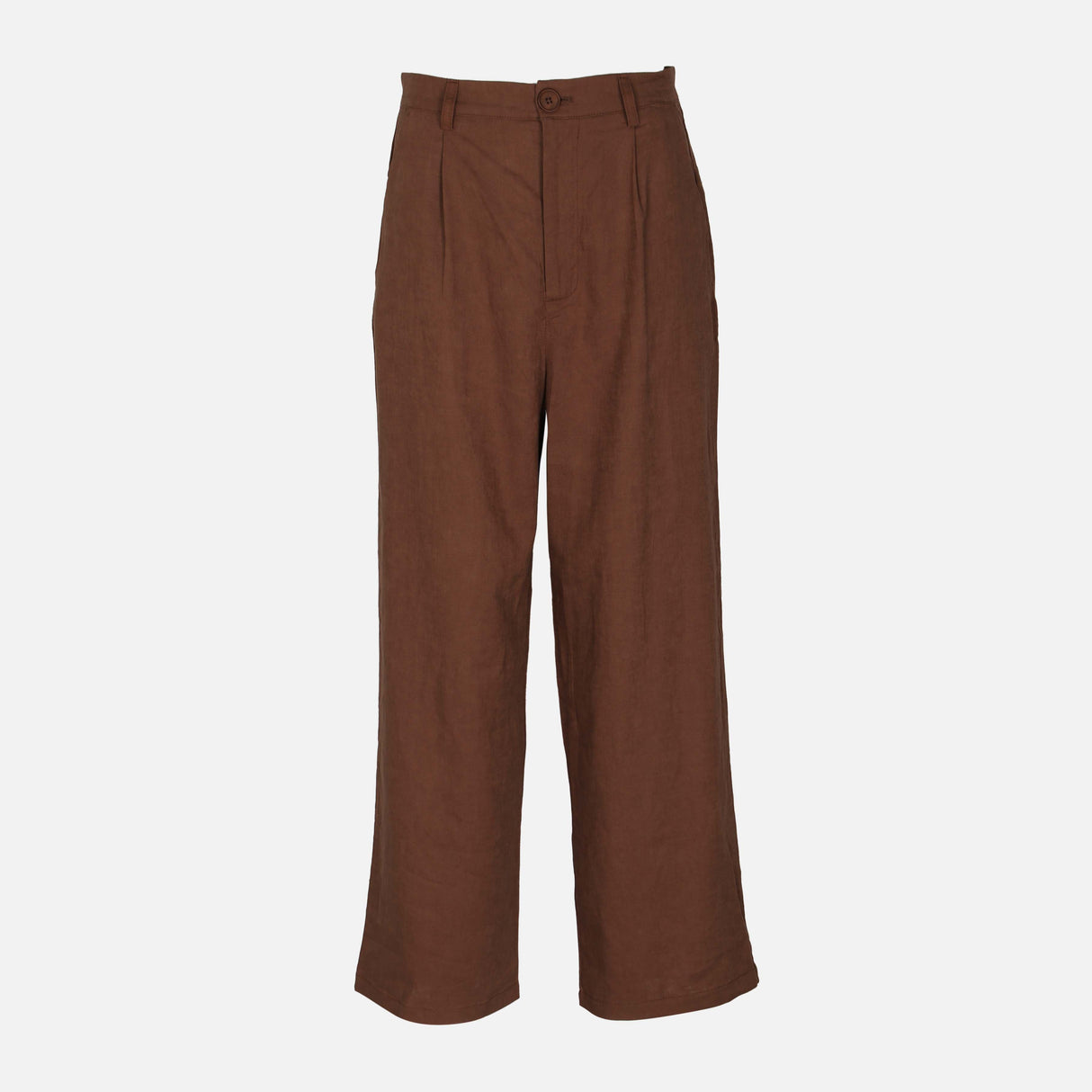 LADIES LINEN BLEND CASUAL PANTS