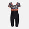 LADIES BOYLEG SWIMSUIT
