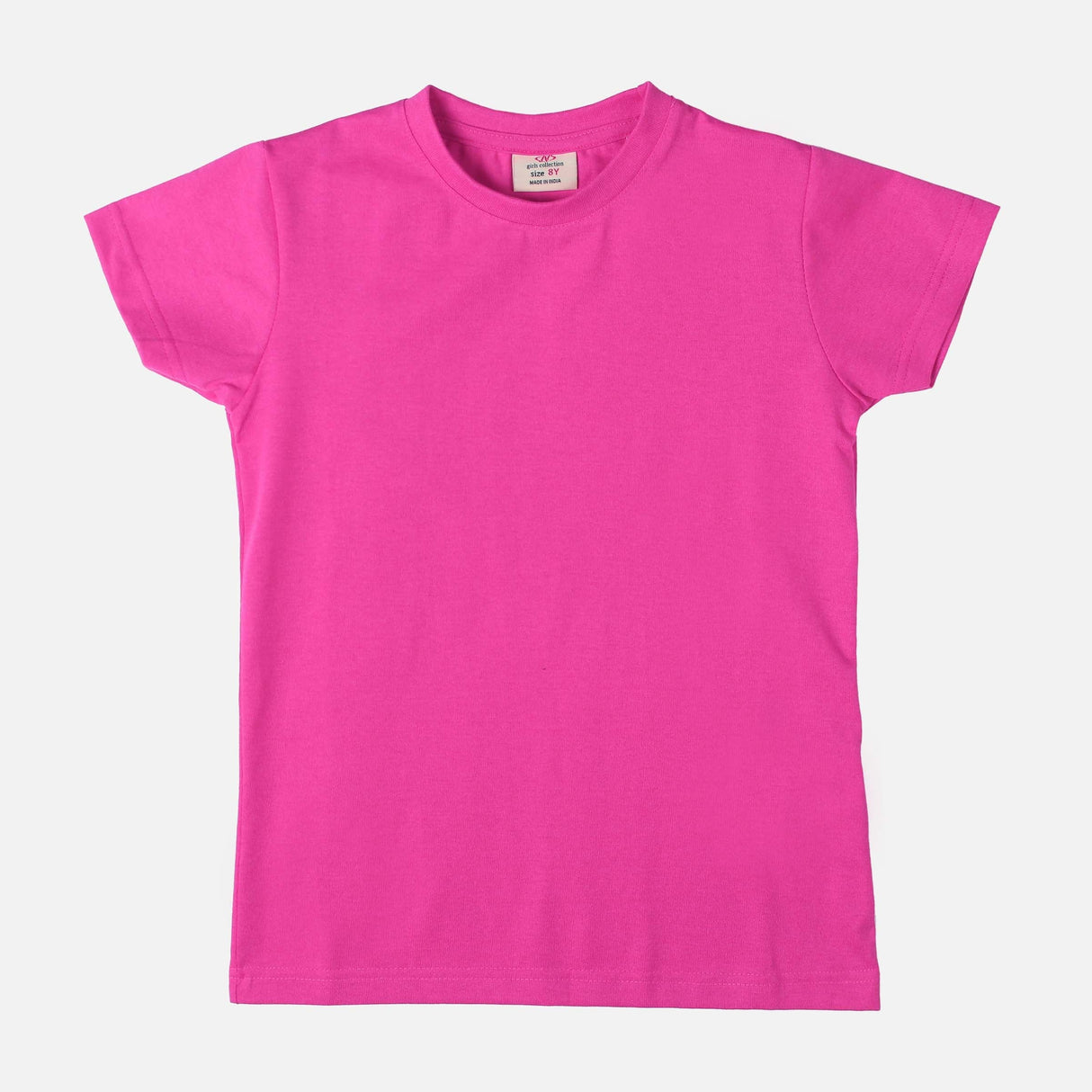GIRLS ROUND NECK T-SHIRT REGULAR FIT