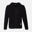 MEN FLEECE HOODED CARDIGAN