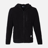 MEN FLEECE HOODED CARDIGAN